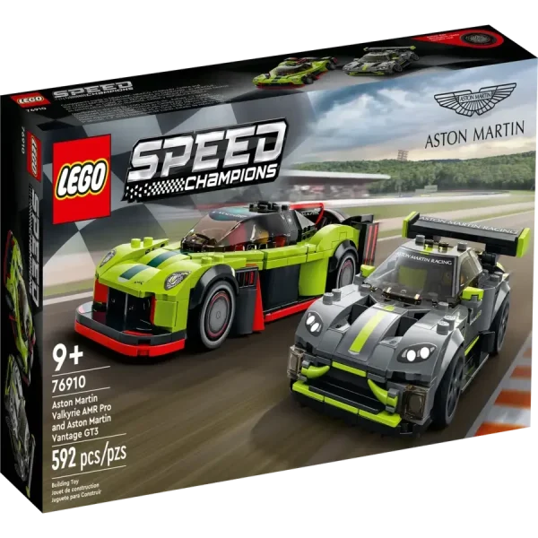 Lego Aston Martin Valkyrie AMR Pro & Aston Martin Vantage GT3 1