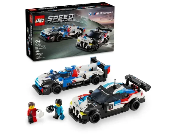 Lego BMW M4 GT3 & BMW M Hybrid V8 Race Cars 2