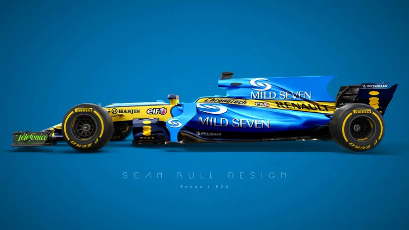 sean bull design Renault R26
