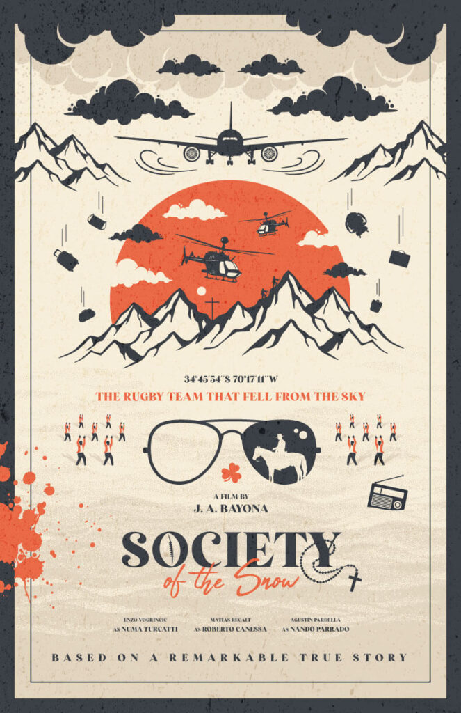 Society Of The Snow Poster