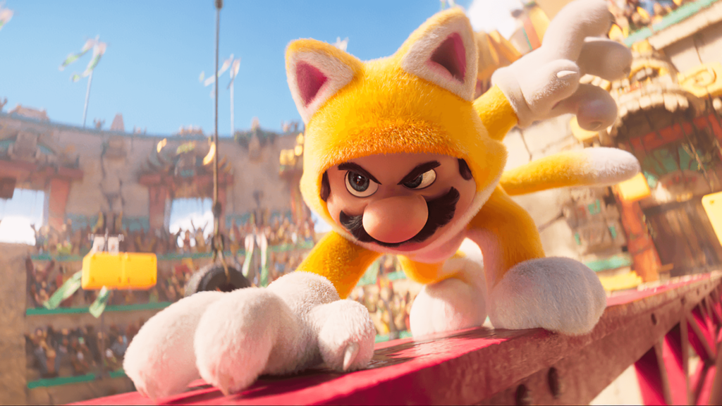 Super Mario cat uniform