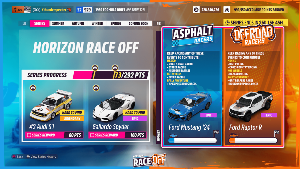 Forza Horizon 5 Asphalt & Offroad Racers