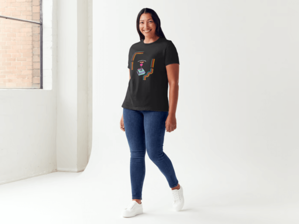 T-shirt Retro Gaming Black Xthunderspeeder
