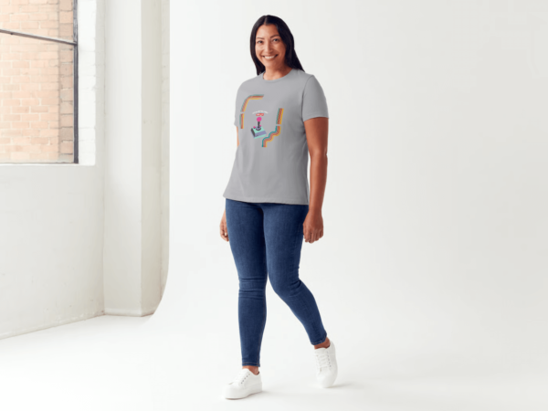 T-shirt Retro Gaming Grey Xthunderspeeder
