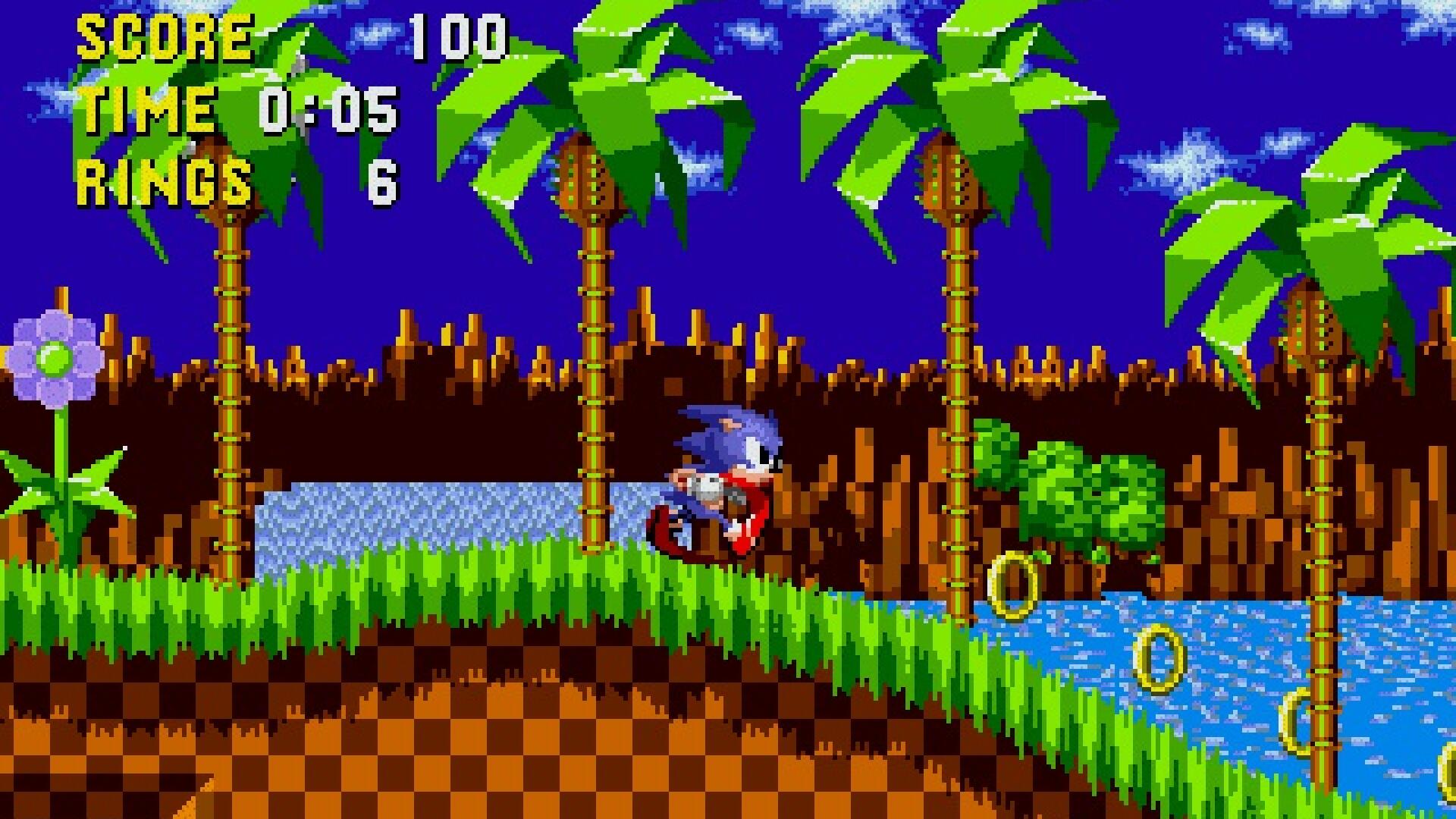 Sonic Retro Wallpaper