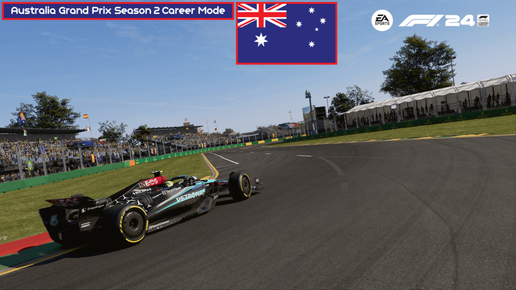 F1 24 Mercedes Australia career