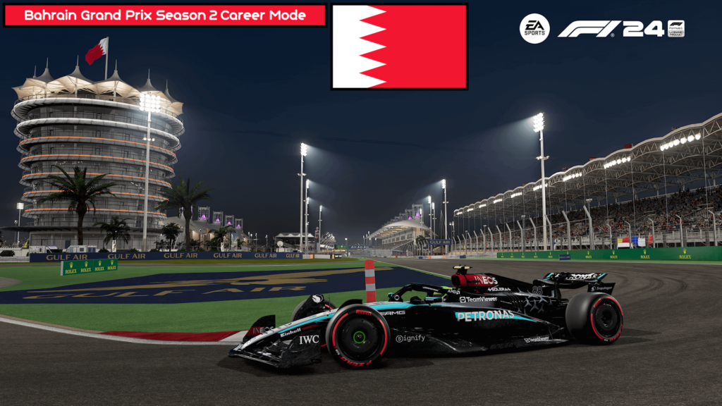 F1 24 Mercedes Bahrain Career
