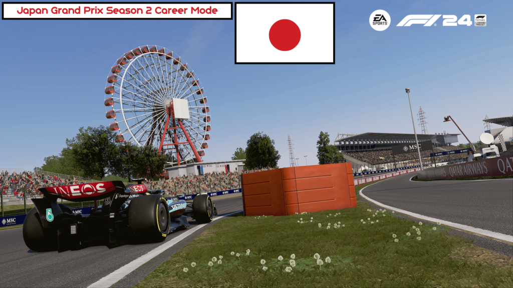 F1 24 Mercedes Japan career