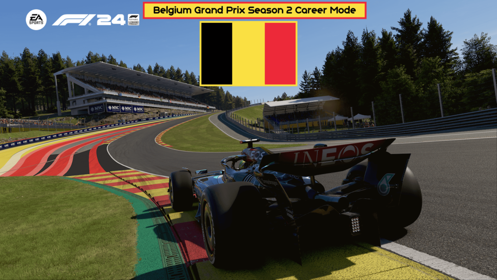 F1 24 Mercedes Belgium Career
