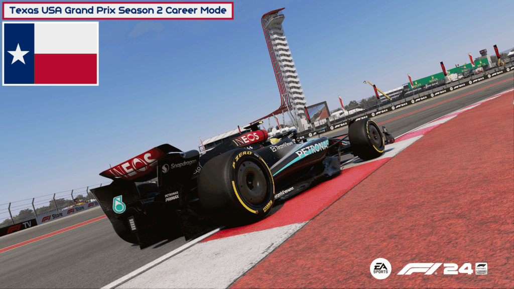 F1 24 Mercedes Texas Career