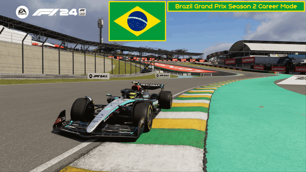 F1 24 Mercedes Brazil Career