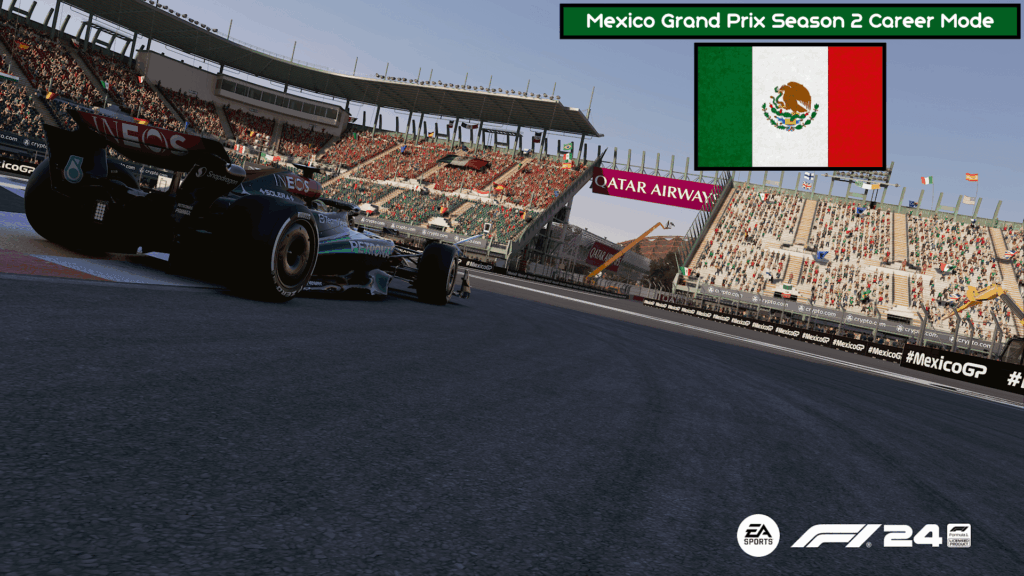F1 24 Mercedes Mexico Career