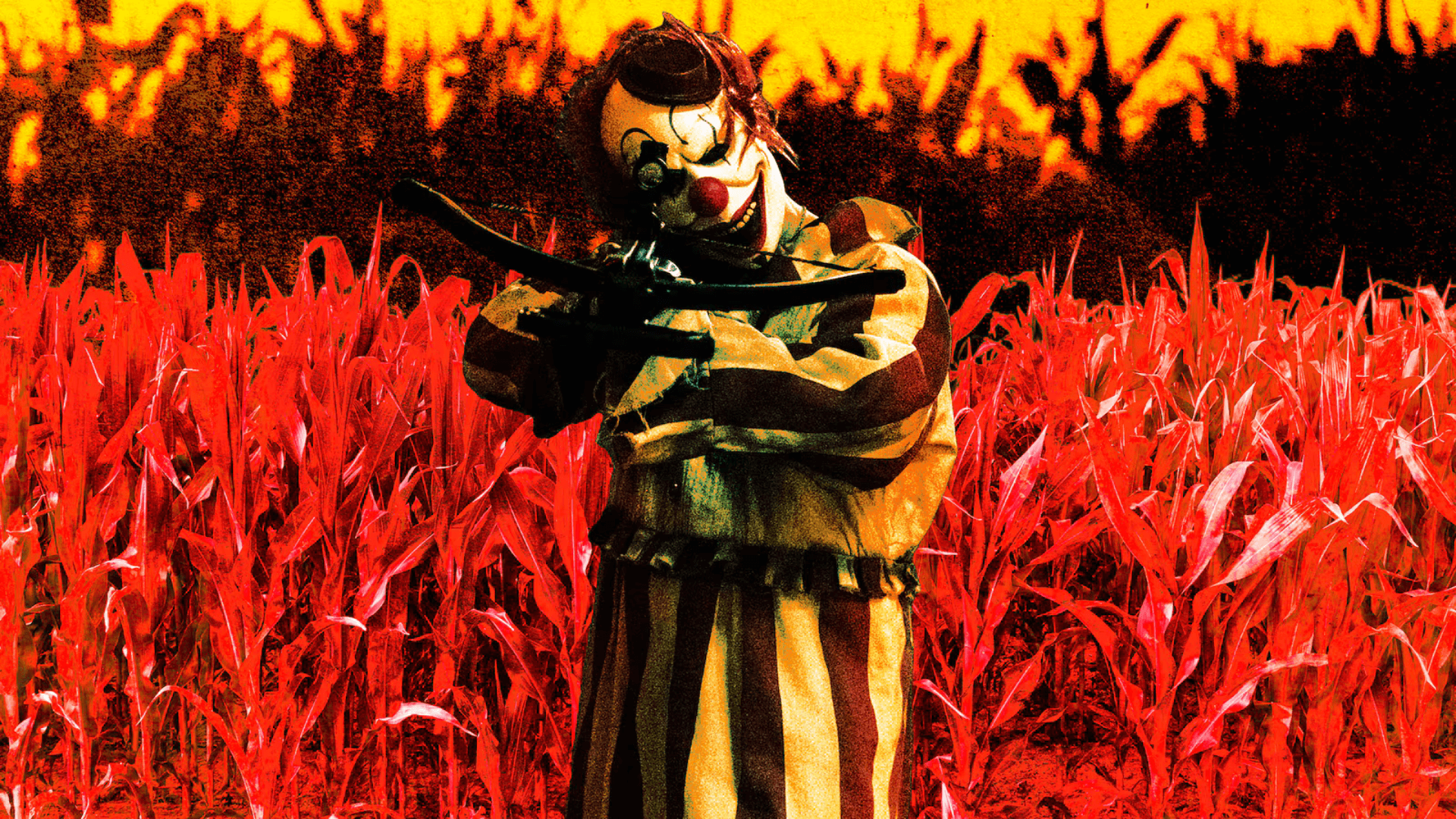 Clown in a Cornfield 2025