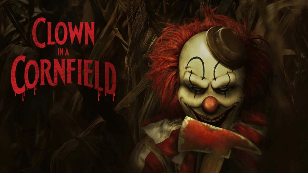 Clown in a Cornfield Poster