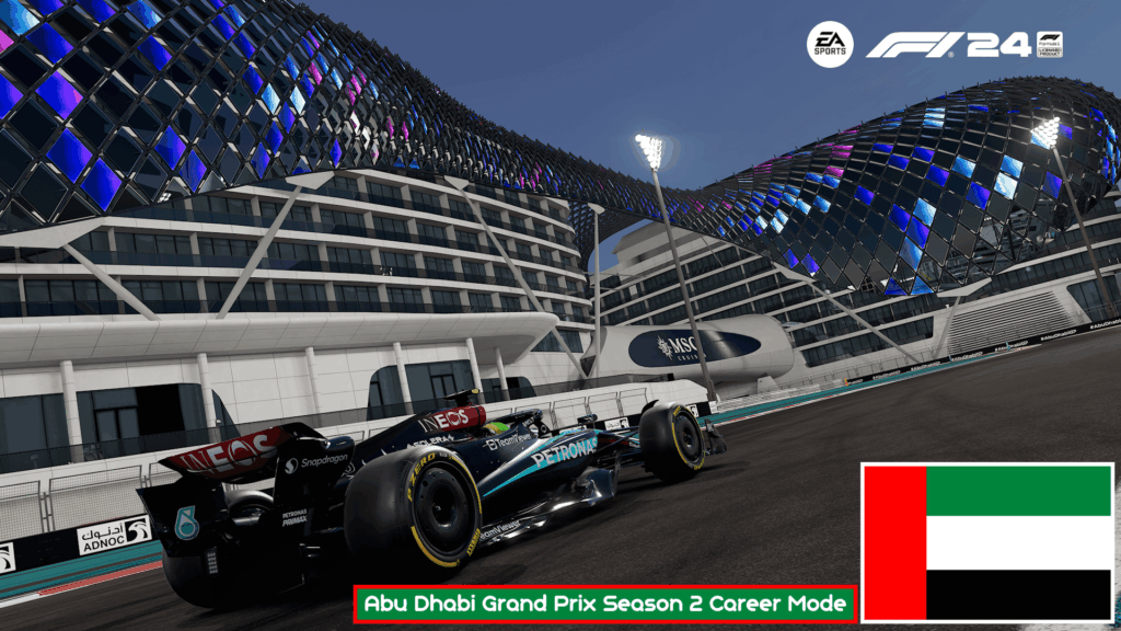 F1 24 Mercedes Abu Dhabi Career